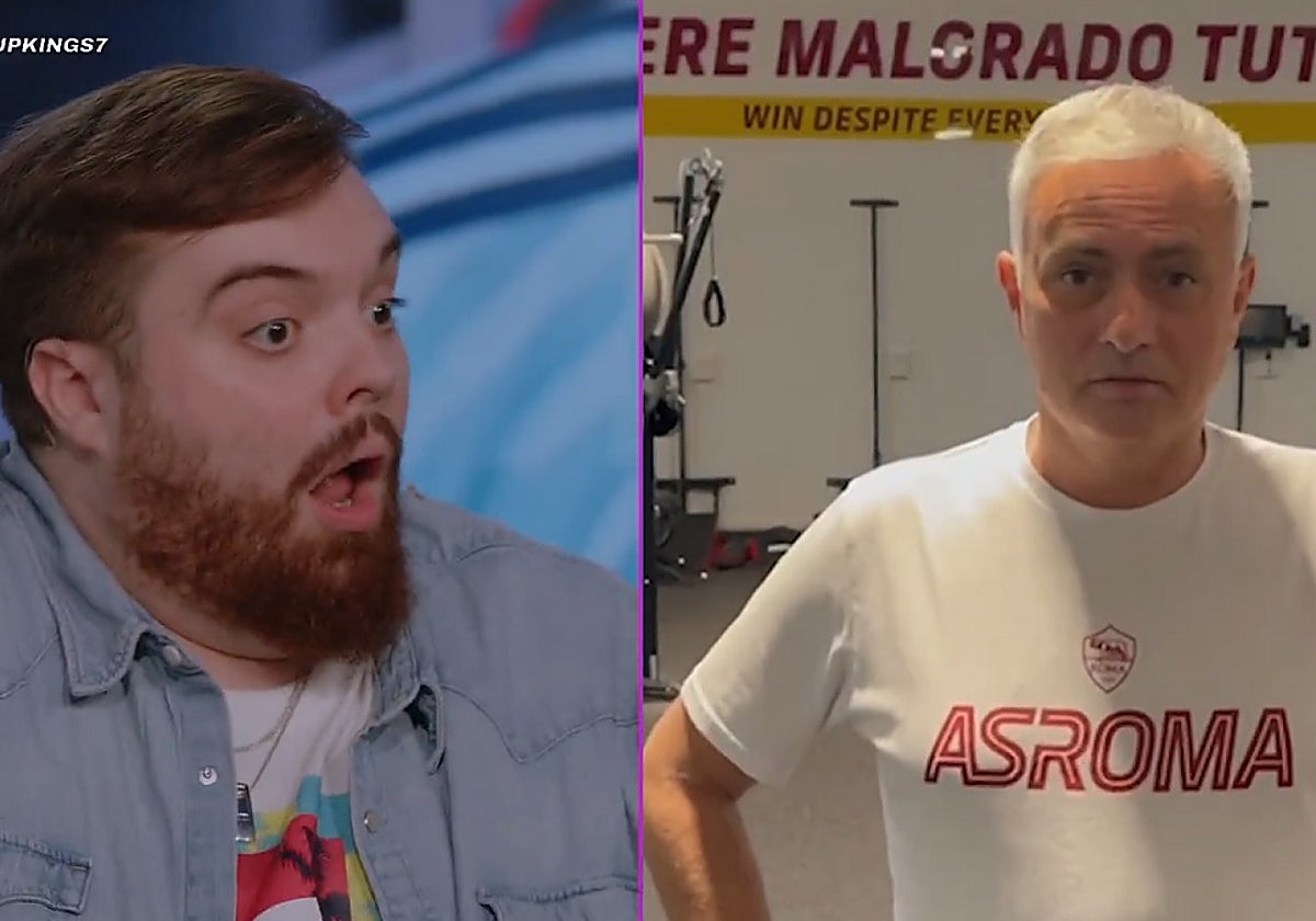 Mourinho sorprende a Ibai y le da consejos para tirar un penalti a Iker Casillas