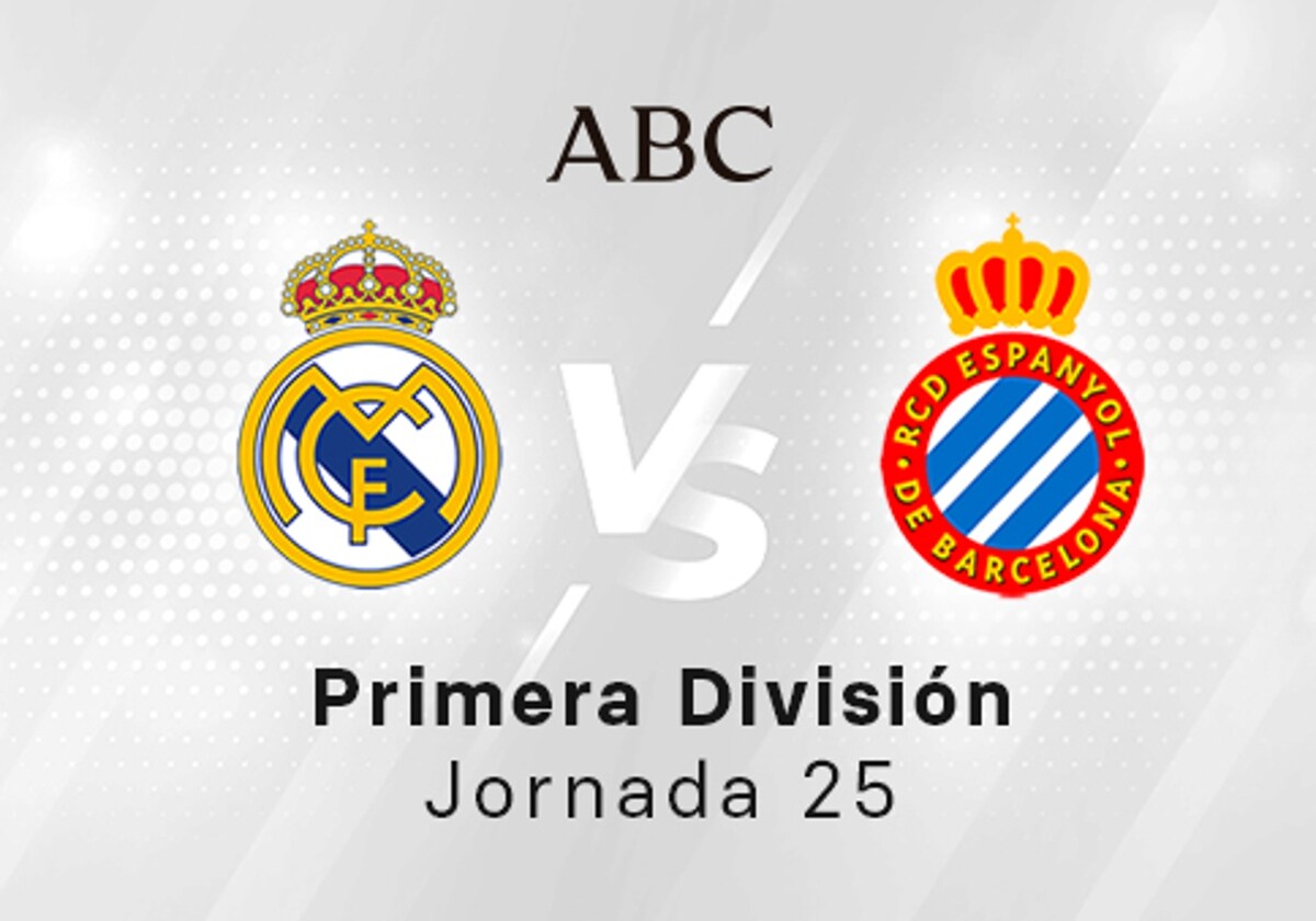 Esperanzado escritorio Acera Real Madrid - Espanyol en directo hoy: partido de la Liga Santander,  jornada 25