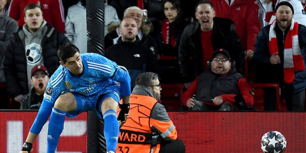 Courtois y Alisson, noche de fallos garrafales en Anfield