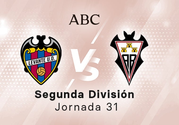 Levante - Albacete, estadísticas del partido