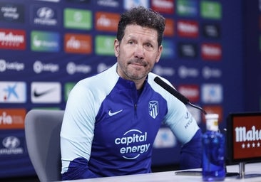 Simeone visita el Bernabéu más «tranquilo» por el revuelo arbitral actual