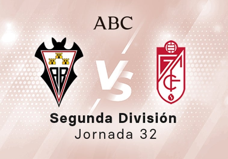 Albacete - Granada en directo hoy: partido de la Liga SmartBank, jornada 32