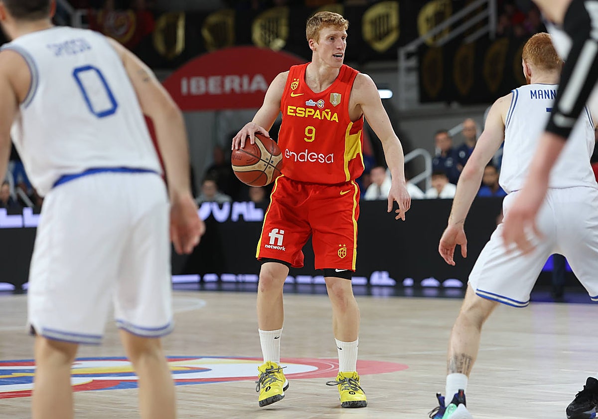 Alberto Díaz, ante Italia