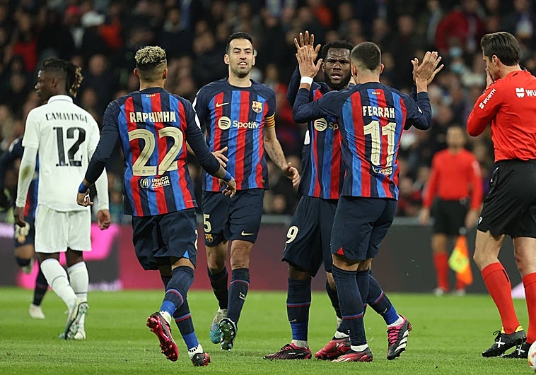 El Barça más tacaño encuentra un tesoro en el Bernabéu