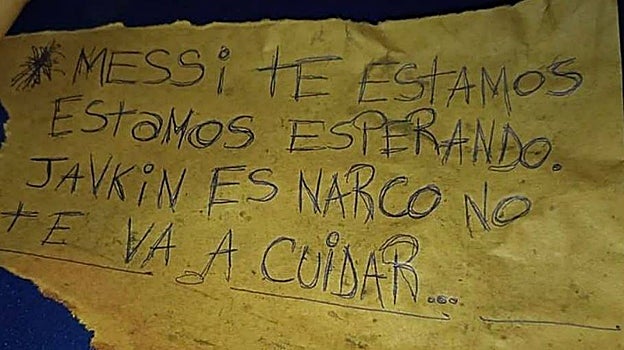 Tirotean el supermercado de la familia de Messi