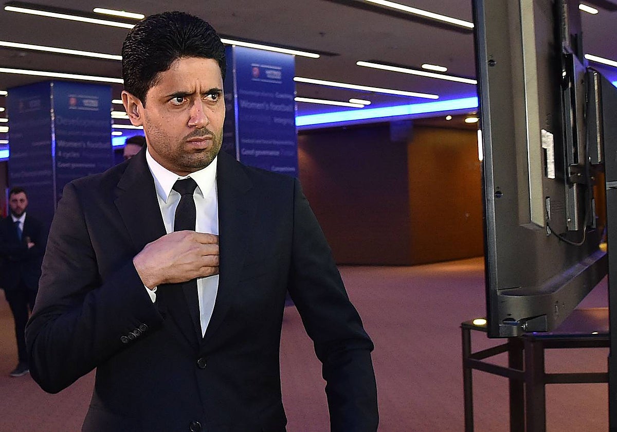 Nasser Al Khelaifi, presidente del PSG