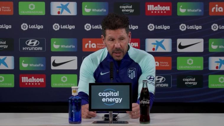 Simeone: "La competencia interna siempre fue una de nuestras herramientas"