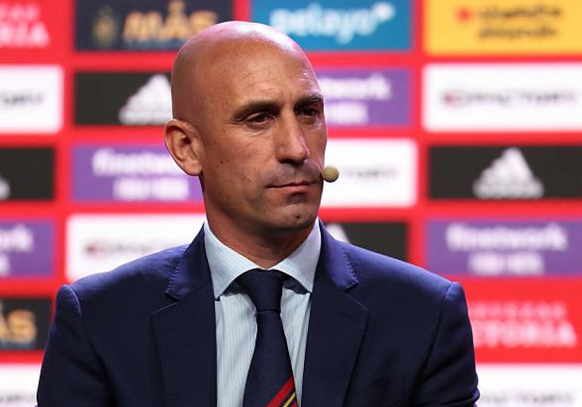 Luis Rubiales, presidente de la Federación Española