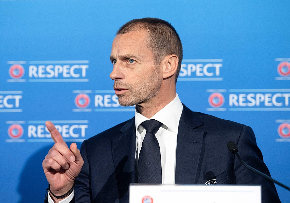 Aleksander Ceferin, presidente de la UEFA