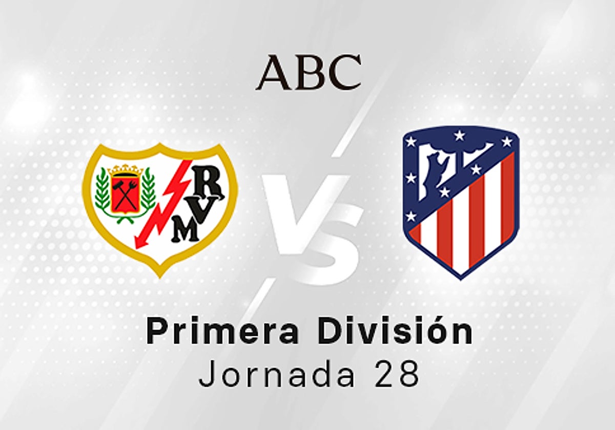 Rayo - Atlético, estadísticas del partido