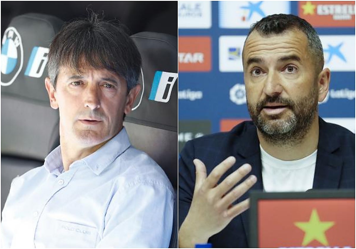 Pacheta y Diego Martínez, los dos técnicos destituidos