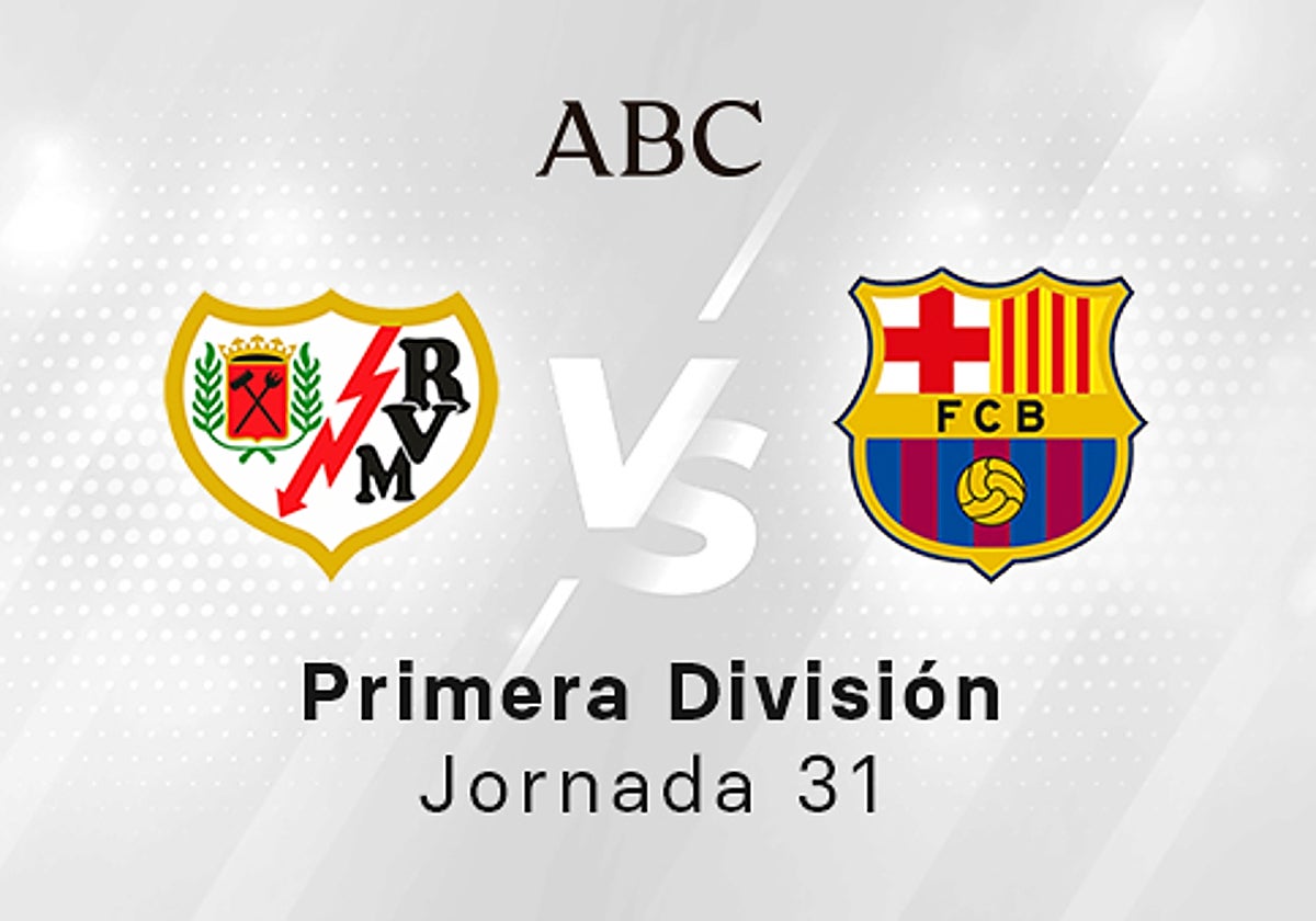 Rayo - Barcelona, estadísticas del partido