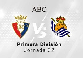 Osasuna - Real Sociedad, estadísticas del partido