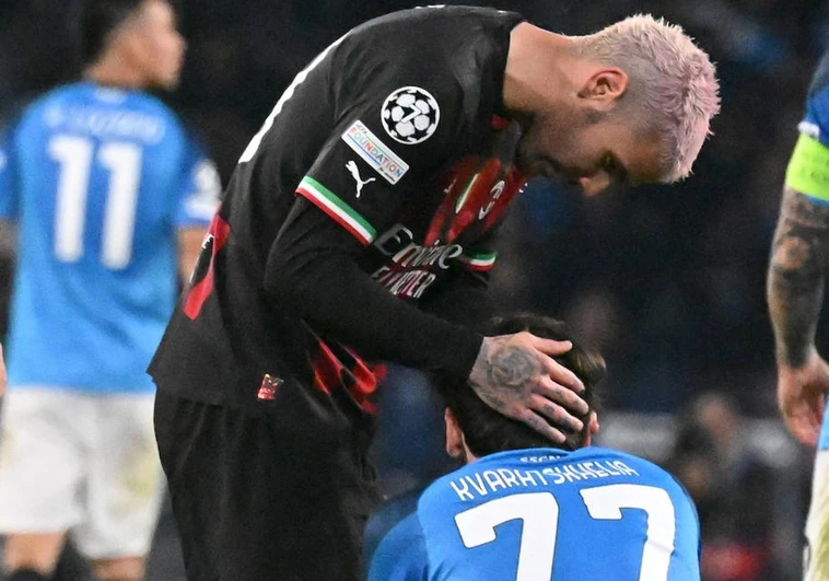 El Milan aparta al Nápoles de su sueño en la Champions