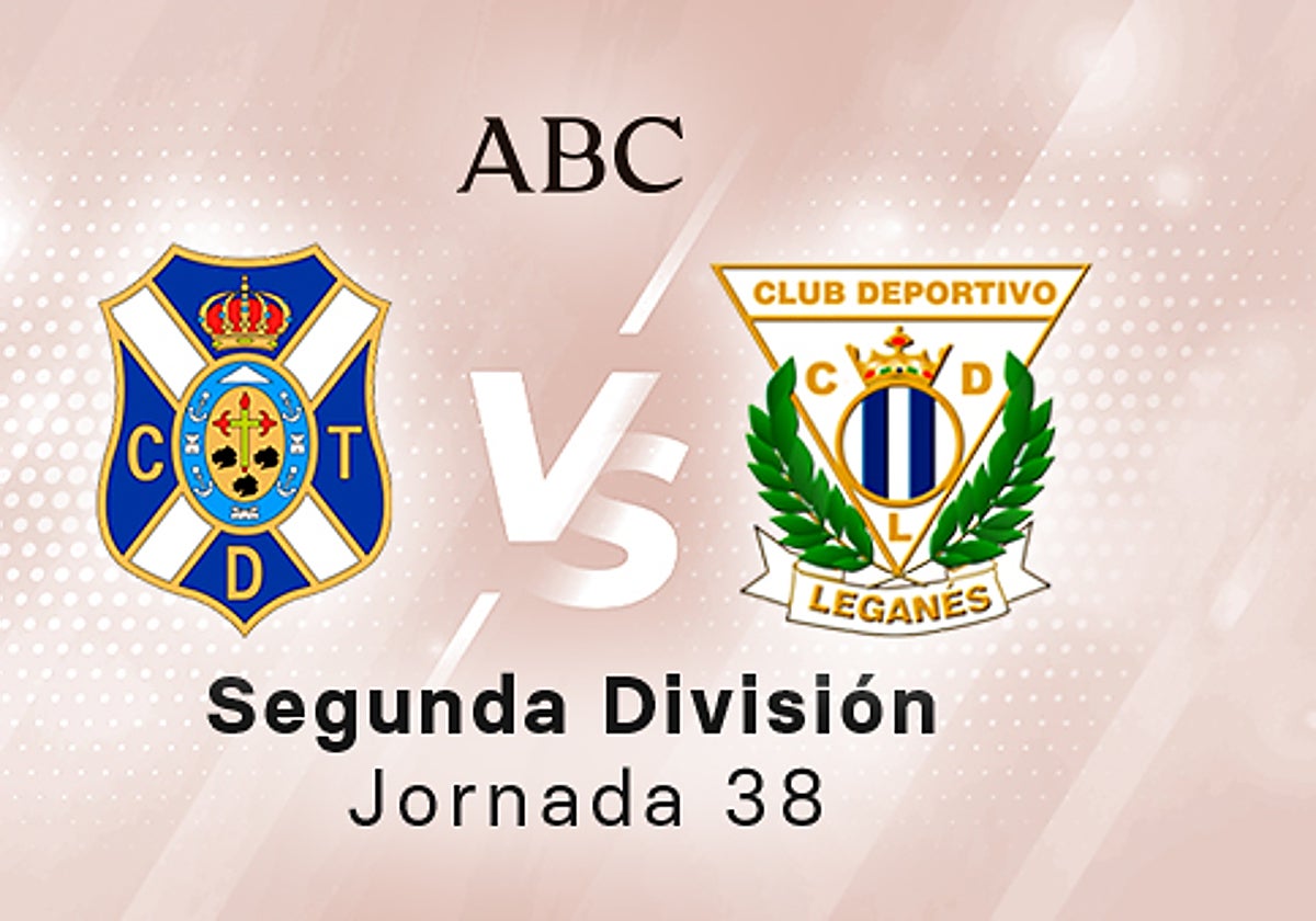 Tenerife - Leganés, estadísticas del partido