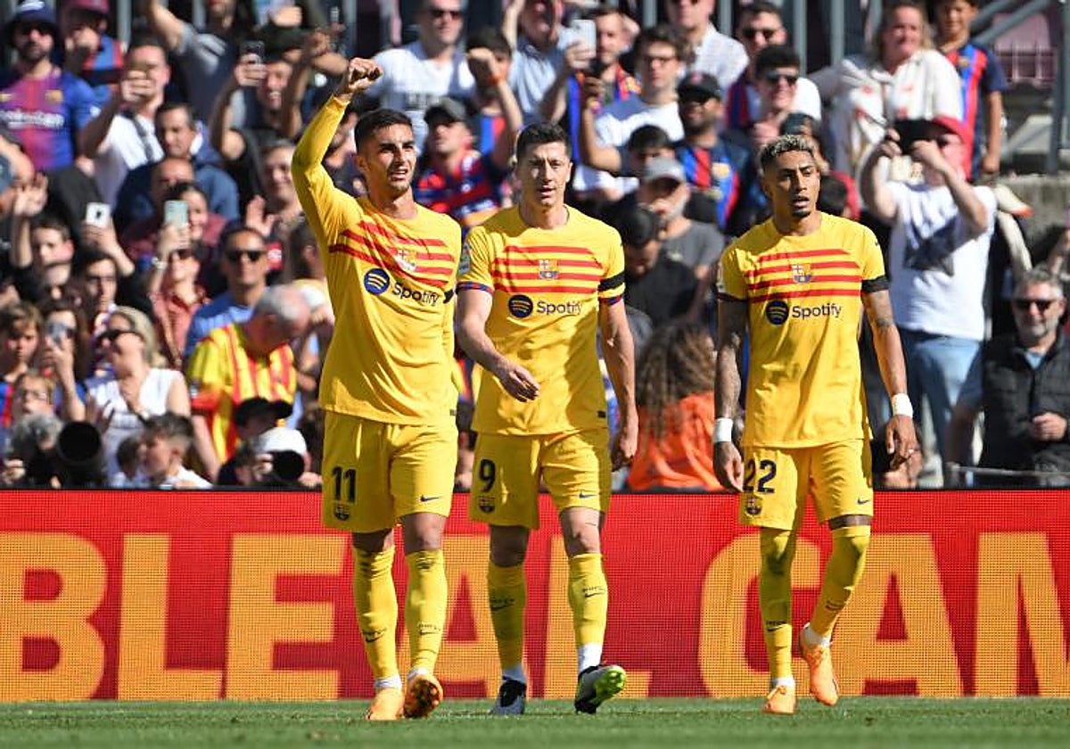 Así jugó el Barcelona: Raphinha aprieta ante la amenaza de Dembélé