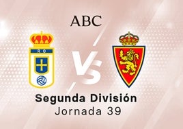 Oviedo - Zaragoza, estadísticas del partido