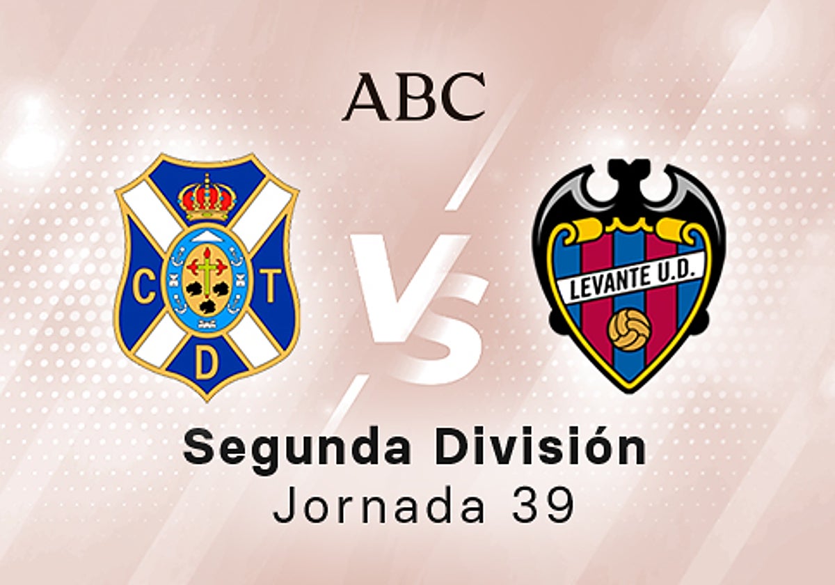 Tenerife - Levante, estadísticas del partido