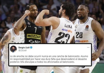 Llull: «Asumo mi responsabilidad por hacer esa dura falta que desencadenó el desastre»