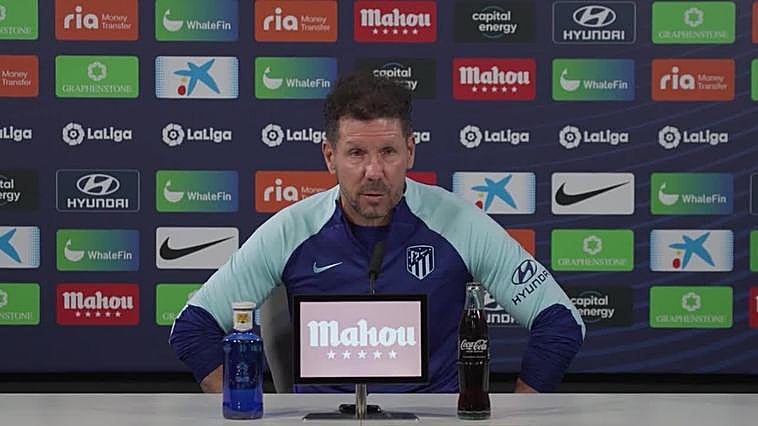 Simeone: "Griezmann es uno de los jugadores más importantes de la historia del Atlético"
