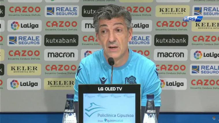 Imanol Alguacil espera "dar lo mejor" frente al Real Madrid