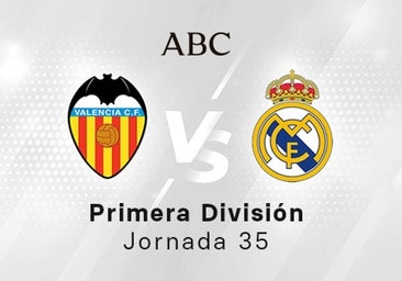 Valencia - Real Madrid, estadísticas del partido