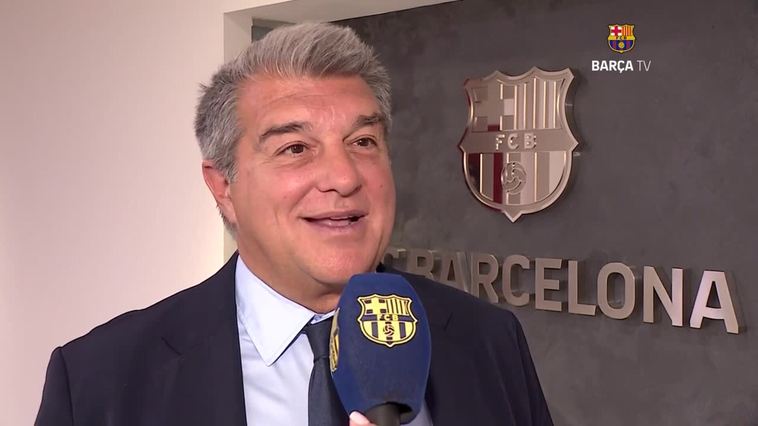 Laporta despide a "un gran capitán" del Barça