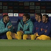 Las burlas de Jordi Alba y Ferran Torres a Óscar Gil y el Espanyol: «Estáis muertos»