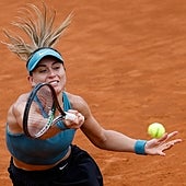 Badosa no resiste el bombarbeo de Ostapenko en los cuartos de Roma