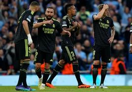 Manchester City - Real Madrid: Resultado y goles del partido de vuelta de semifinal de la Champions