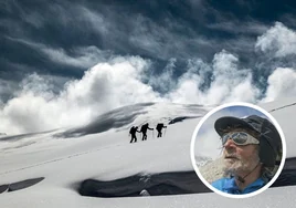 El alpinista de 84 años Carlos Soria abandona su intento de hollar el Dhaulagiri al caérsele un sherpa encima