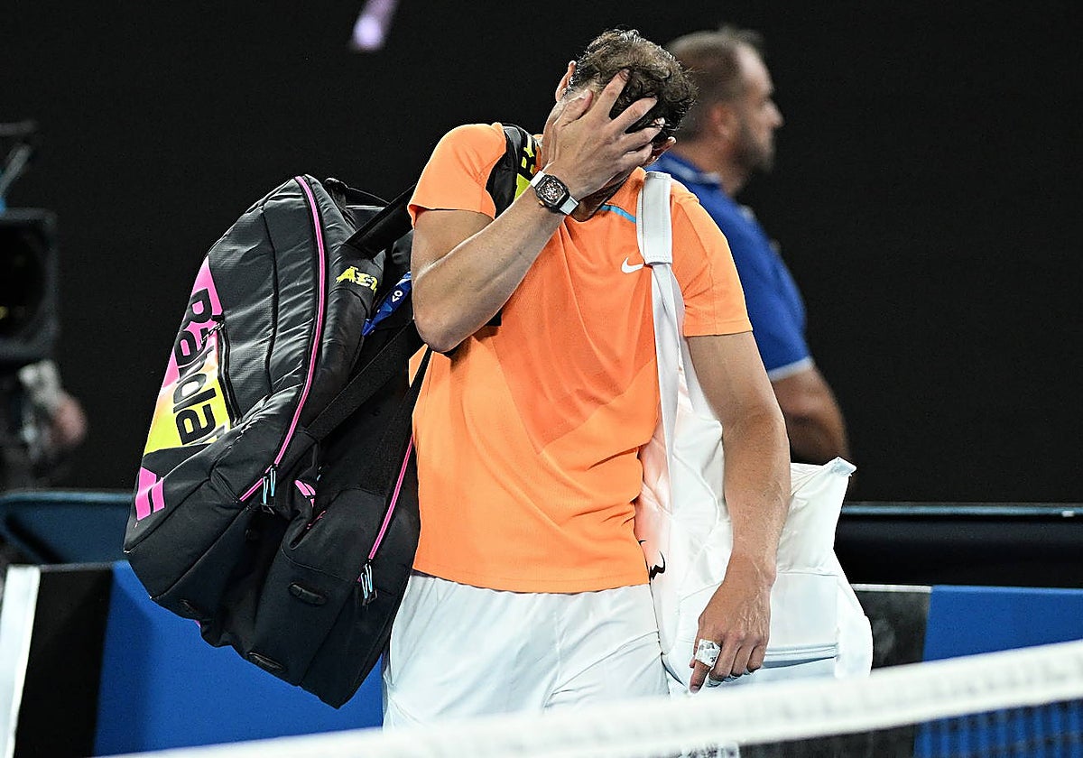 Nadal, tras caer en segunda ronda del Abierto de Australia