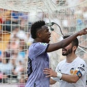 Así fue la primera expulsión de Vinicius como jugador del Real Madrid