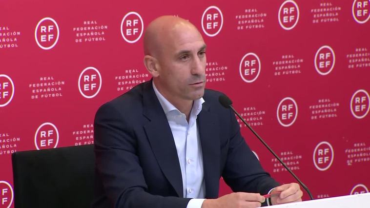 Rubiales critica a Tebas por responder a Vinícius en redes sociales