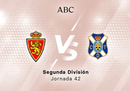 Zaragoza - Tenerife en directo hoy: partido de la Liga SmartBank, jornada 42