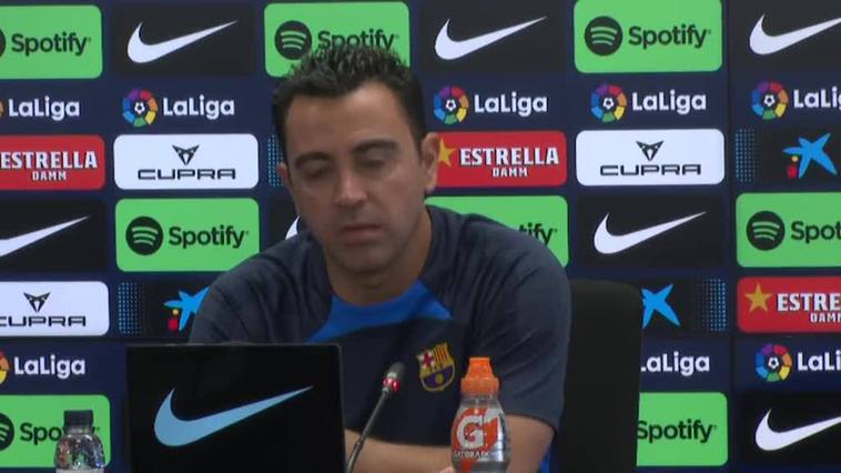 Xavi, sobre la marcha de Busquets y Alba: "Hay gente que tiene que dar un paso al frente"