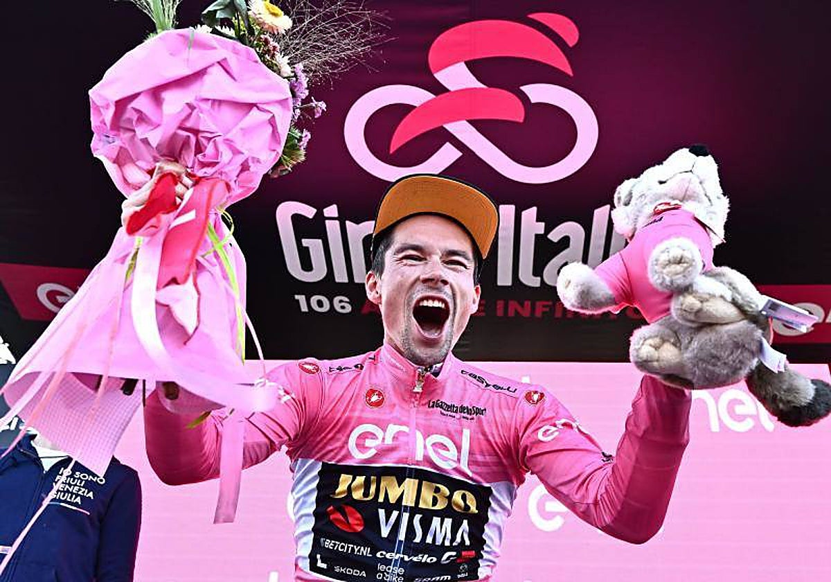 Primoz Roglic, ganador del Giro de Italia