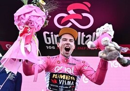 Justicia poética para Roglic, campeón del Giro de Italia