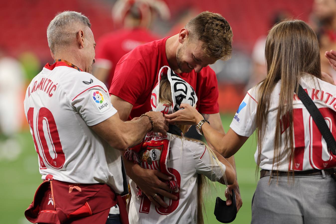El Sevilla F.C. celebra su séptima Europa League en Budapest