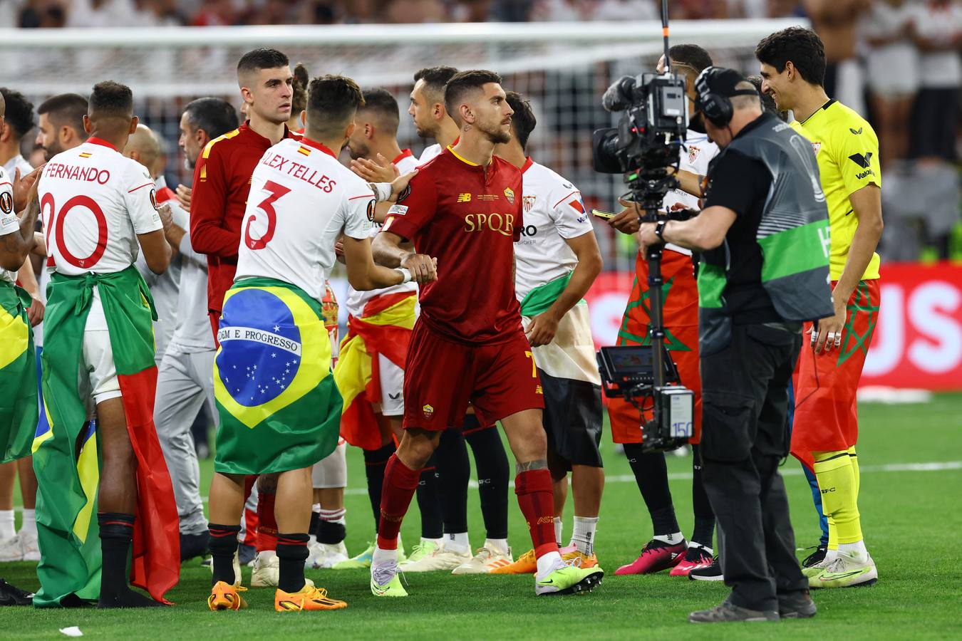 El Sevilla F.C. celebra su séptima Europa League en Budapest