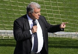 Laporta recurre a un amigo de Ceferin para evitar la sanción de la UEFA por el caso Negreira