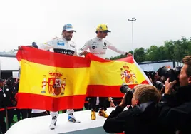 Aficionados denuncian persecución a la bandera española en el circuito de Montmeló