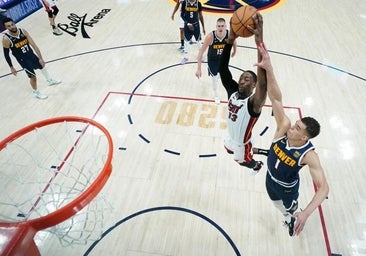 Miami Heat asalta la cancha de Denver e iguala las Finales de la NBA