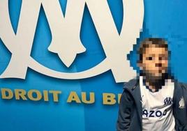 Agreden y queman la camiseta de un niño con cáncer cerebral del Olympique de Marsella