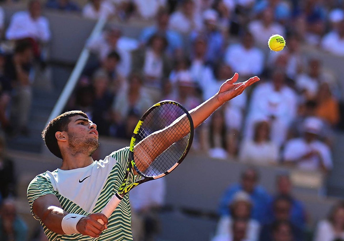 Alcaraz-Tsitsipas, las estadísticas del partido