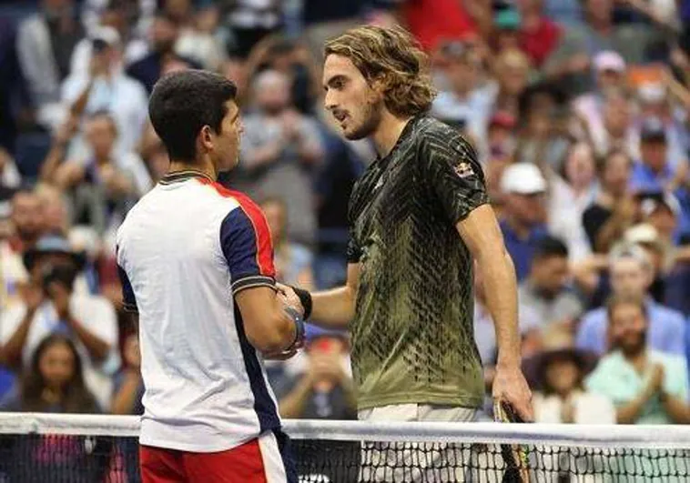 Del US Open 2021 A París 2023, Tsitsipas Mide La Evolución De Alcaraz