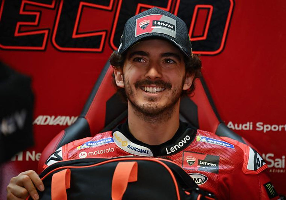 Bagnaia, feliz con su pole