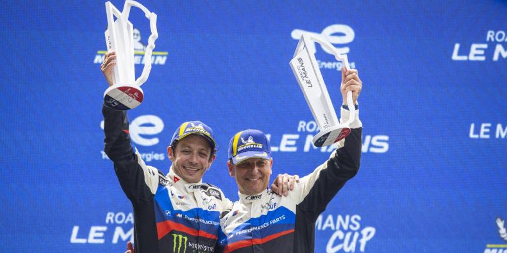 Valentino Rossi triunfa fuera de las motos: gana ‘Road to Le Mans’
