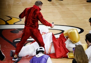 Conor McGregor manda a la mascota de Miami Heat a urgencias tras darle un puñetazo