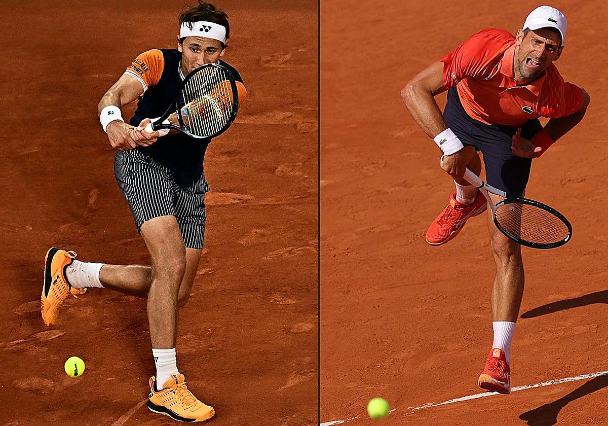 Djokovic - Ruud, las estadísticas de la final de Roland Garros